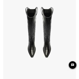 SCHUTZ ZACHY UP LEATHER BOOT